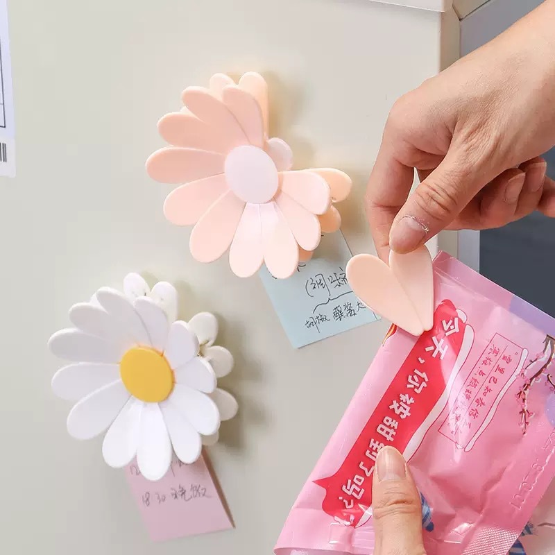 Commercial Kitchen Refrigerator - Magnetic Daisy Detachable Sealing Clip, Kitchen