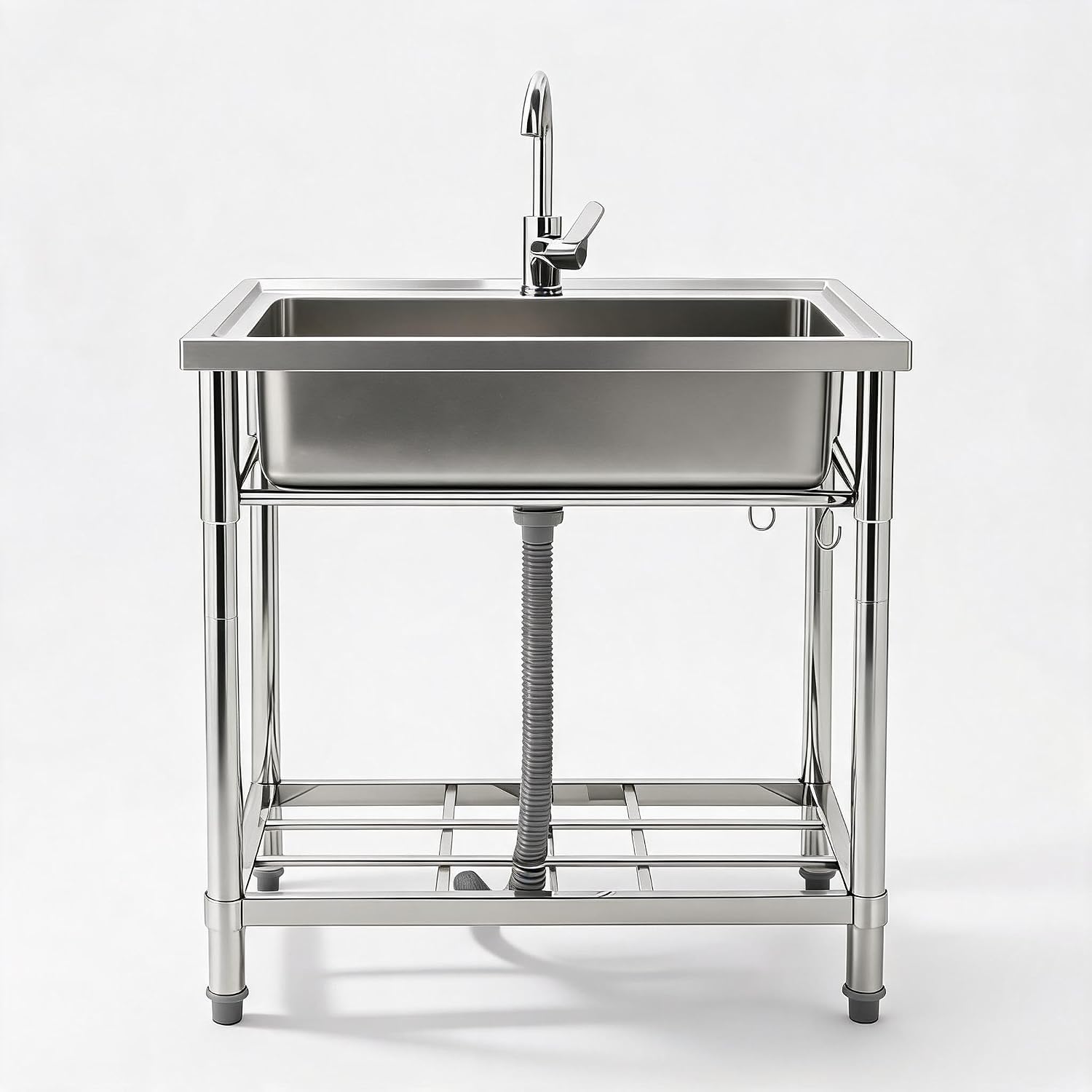 Stainless Steel Utility Sink W - Commercial Kitchen Taps review and price