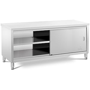 Stainless Steel Workbench Heav - Commercial Kitchen Prep Table With Storage review and price