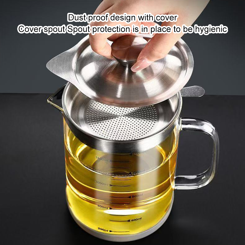 1L/1.5L Glass Oil Filter Kitch - Commercial Kitchen Oil Filter review and price