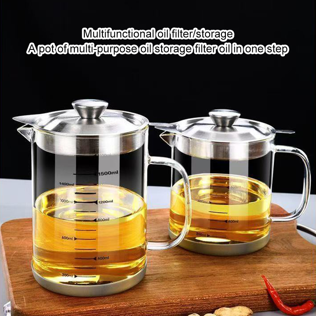 1L/1.5L Glass Oil Filter Kitch - Commercial Kitchen Oil Filter review and price