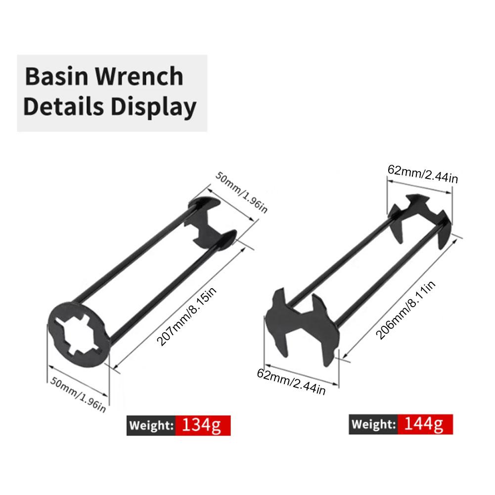Sink Wrench 2-Piece Set, Narro - Commercial Kitchen Taps review and price
