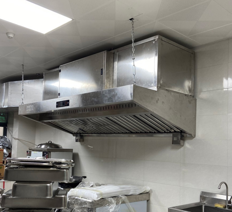 Kitchen Exhaust Hood with ESP  - Commercial Kitchen Exhaust Hood review and price