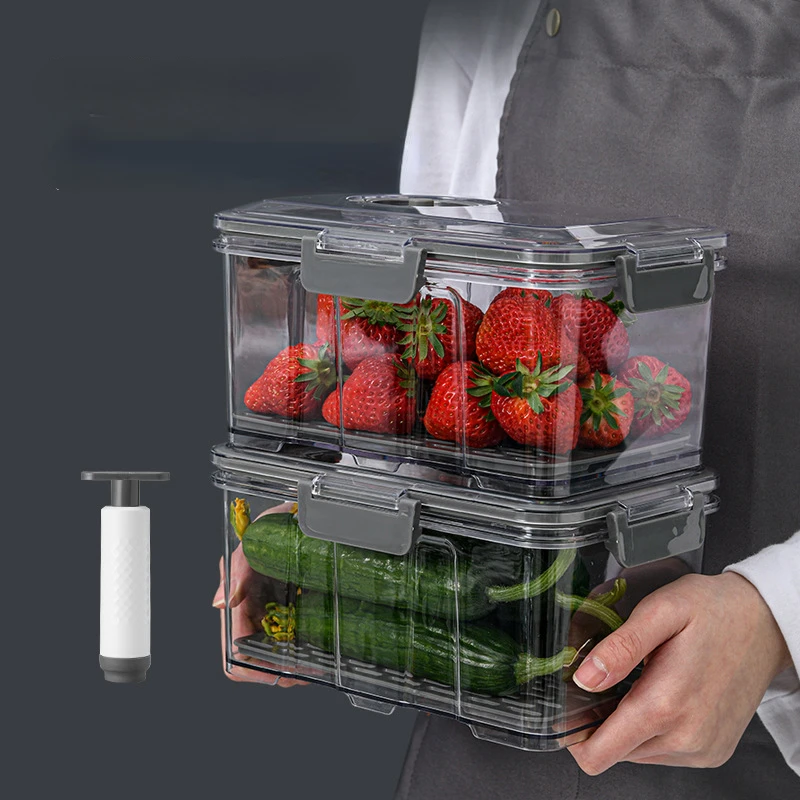 Vacuum Fresh-keeping Transpare - Commercial Kitchen Refrigerator review and price