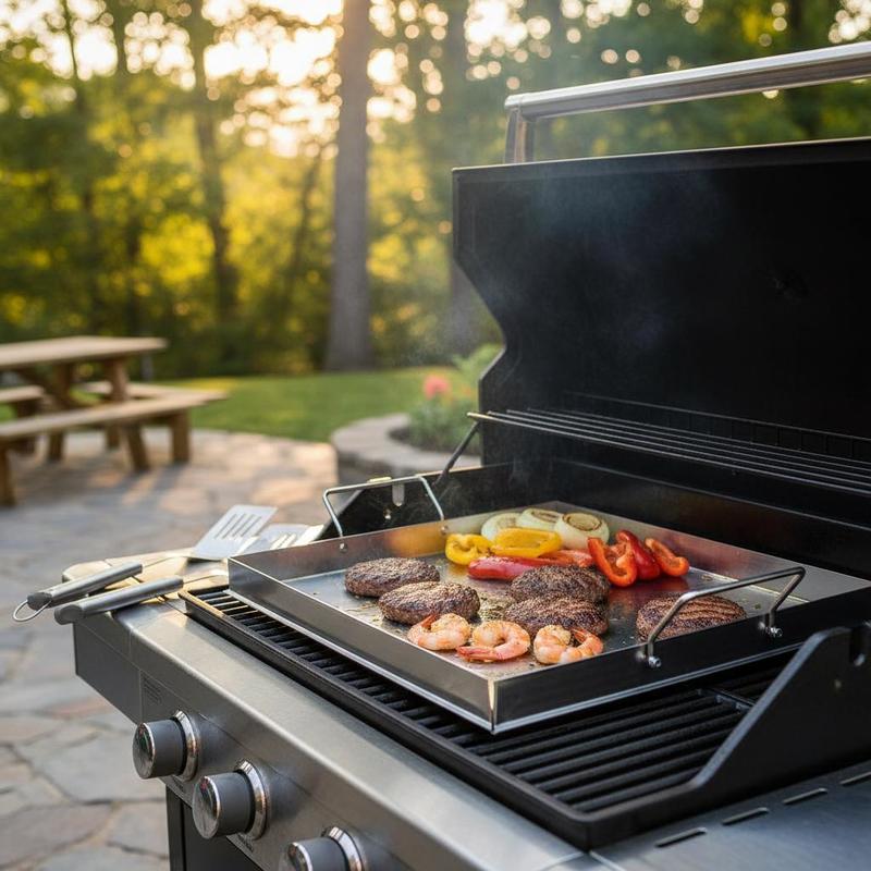 Universal Flat Top Griddle 18x - Teppanyaki Grill Table review and price