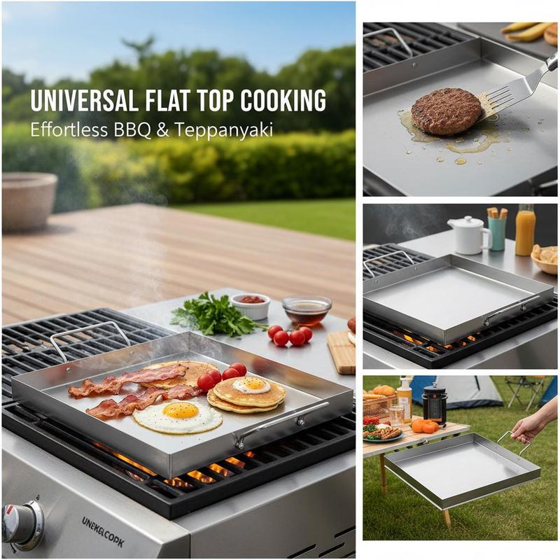 Universal Flat Top Griddle 18x - Teppanyaki Grill Table review and price