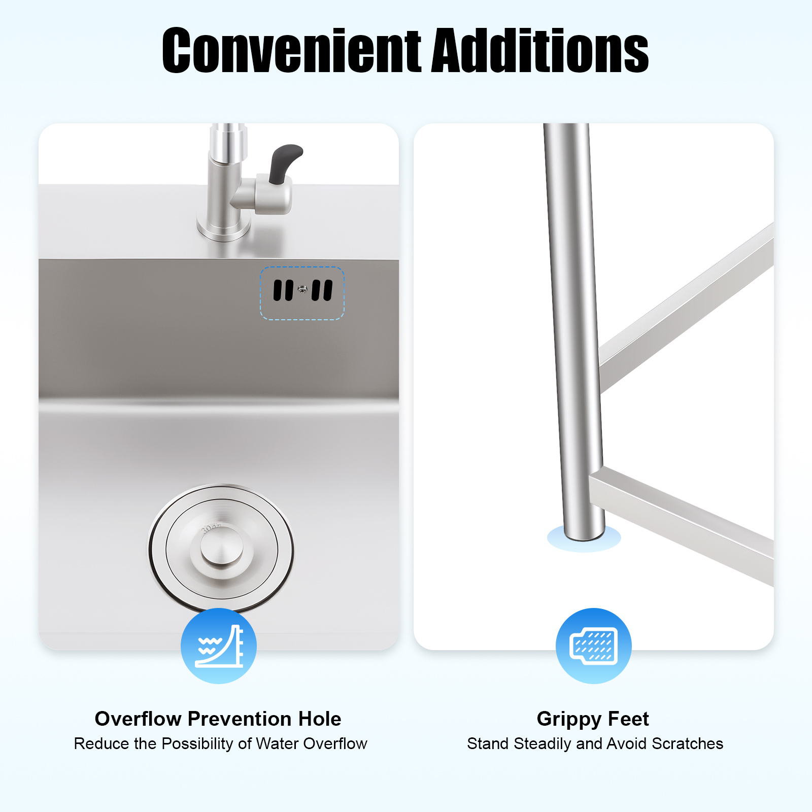 Utility Sink Stainless Steel S - Commercial Kitchen Taps review and price