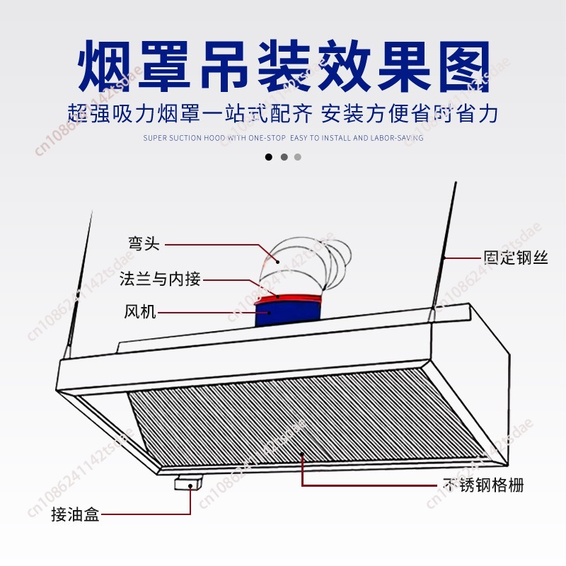 Commercial Stainless Steel Ran - Commercial Kitchen Exhaust Hood review and price