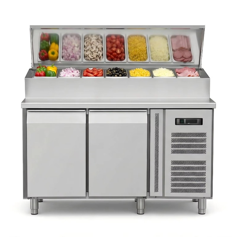 OEM Counter Fridge Sandwich Pr - Commercial Kitchen Refrigerator review and price