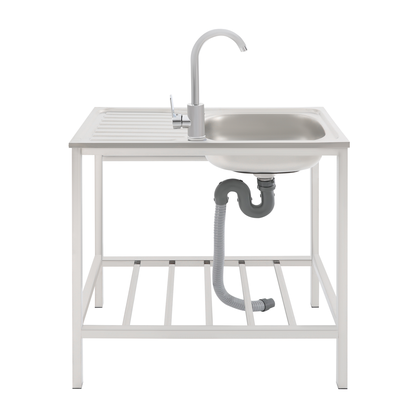 75*40*75cm Commercial Sink wit - Commercial Kitchen Taps review and price
