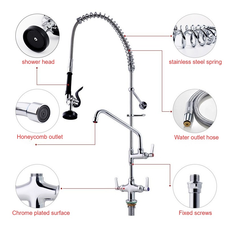 Pre Rinse Sprayer Commercial K - Commercial Kitchen Taps review and price