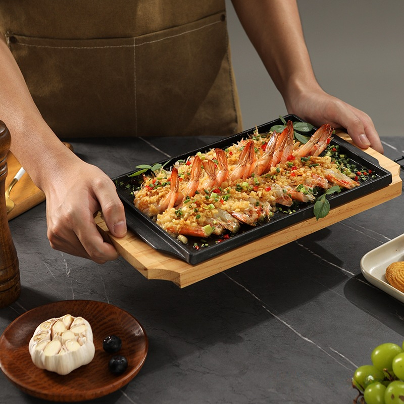 Cast Iron Rectangle Shape Rest - Teppanyaki Grill Table review and price