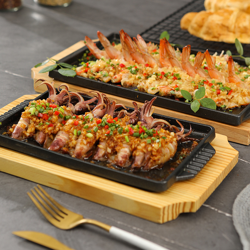 Cast Iron Rectangle Shape Rest - Teppanyaki Grill Table review and price