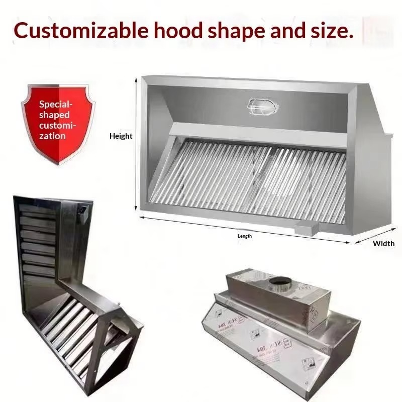 Commercial Customizable Kitche - Commercial Kitchen Exhaust Hood review and price