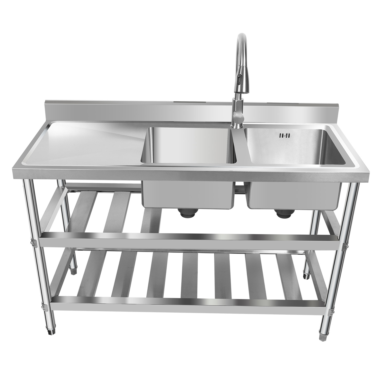Commercial Restaurant Sink, St - Commercial Kitchen Prep Table With Storage review and price