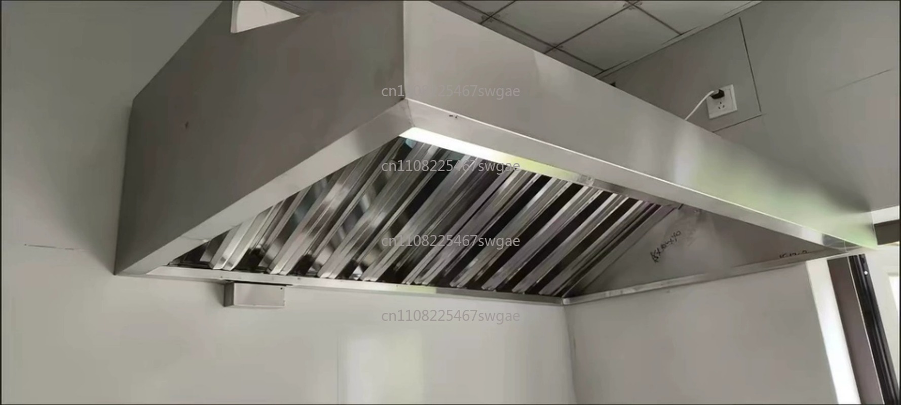 Steel Kitchen Exhaust Hood Hig - Commercial Kitchen Exhaust Hood review and price