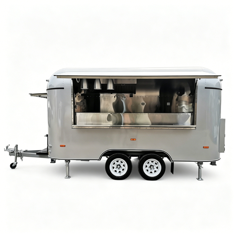 Stainless Steel Food Trailer M - Commercial Kitchen Layout review and price