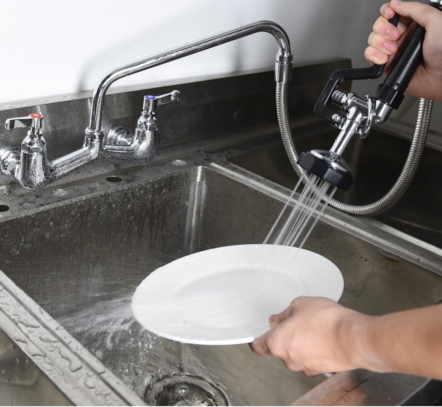 45” Stainless-Steel Hose with  - Commercial Kitchen Taps review and price
