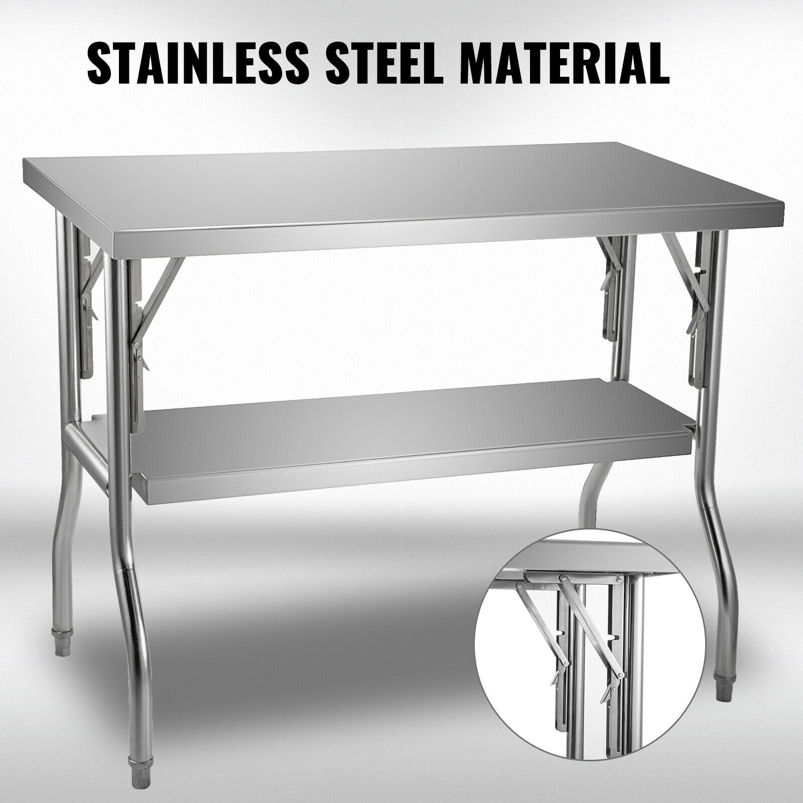 Single/Double-Shelf Profession - Commercial Kitchen Prep Table With Storage review and price