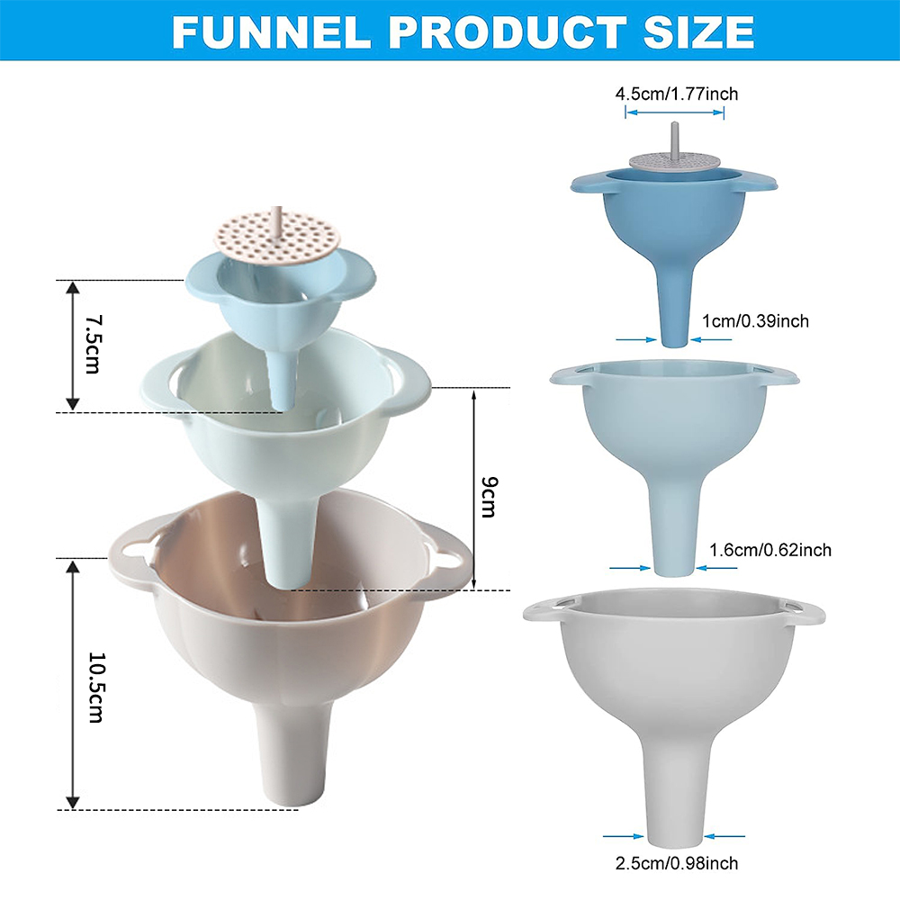 4 in 1 Kitchen Funnels for Fil - Commercial Kitchen Oil Filter review and price