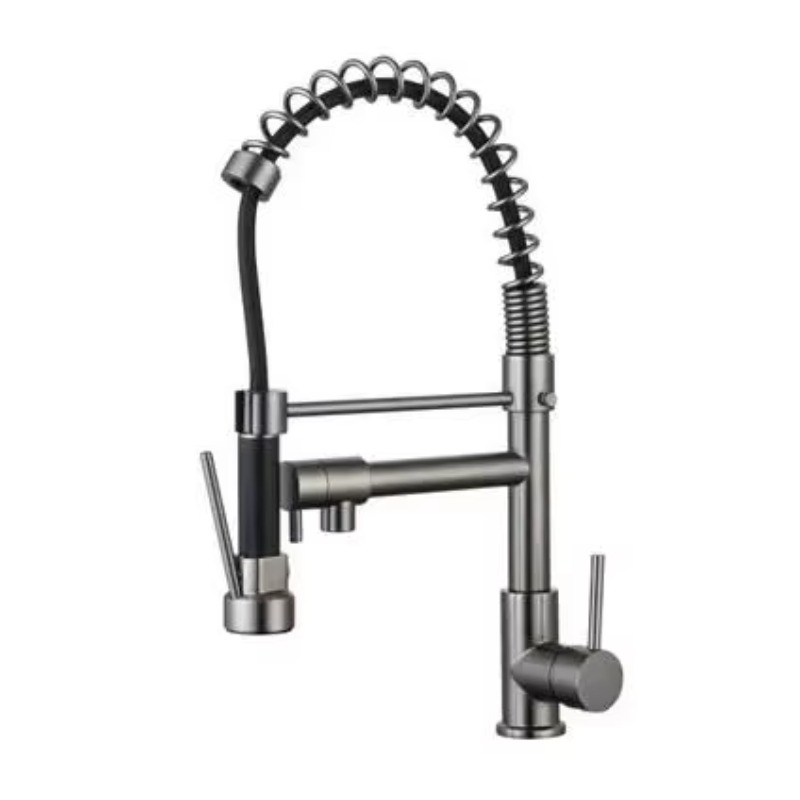 Modern Design 3-Way Spring Pul - Commercial Kitchen Taps review and price