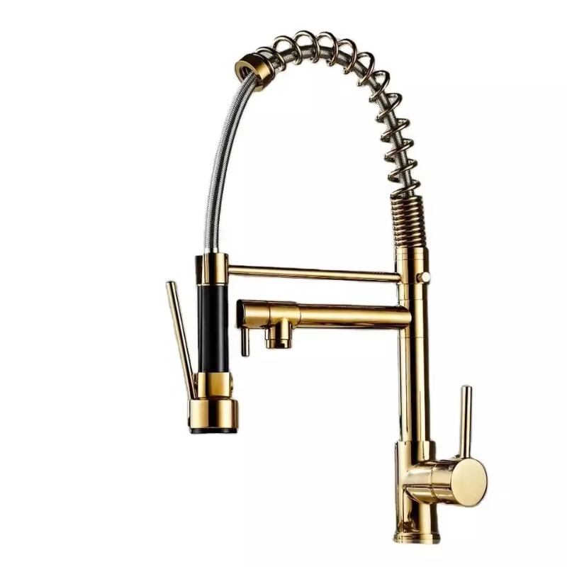 Modern Design 3-Way Spring Pul - Commercial Kitchen Taps review and price