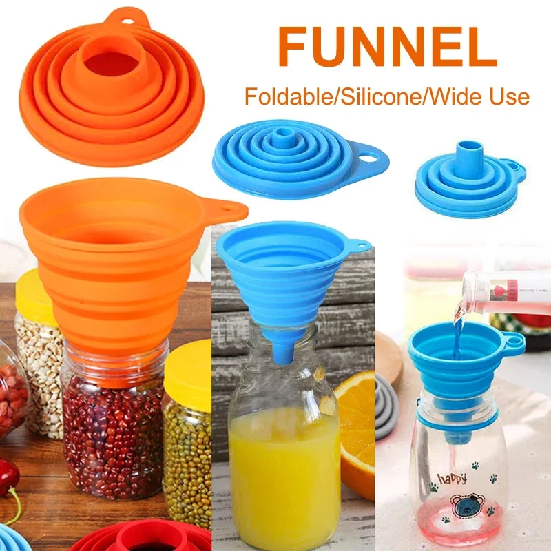 1/4PCS Silicone Collapsible Fu - Commercial Kitchen Oil Filter review and price
