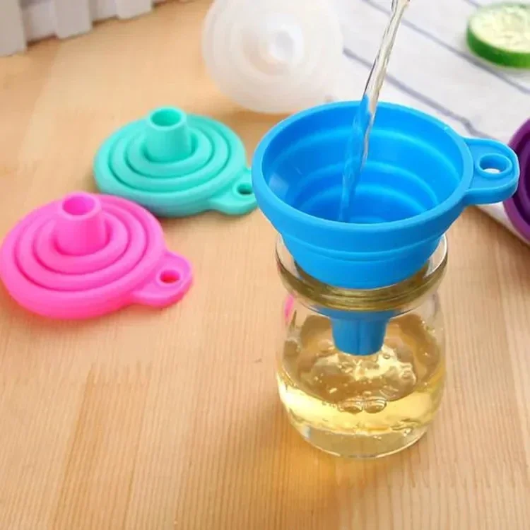 1/4PCS Silicone Collapsible Fu - Commercial Kitchen Oil Filter review and price