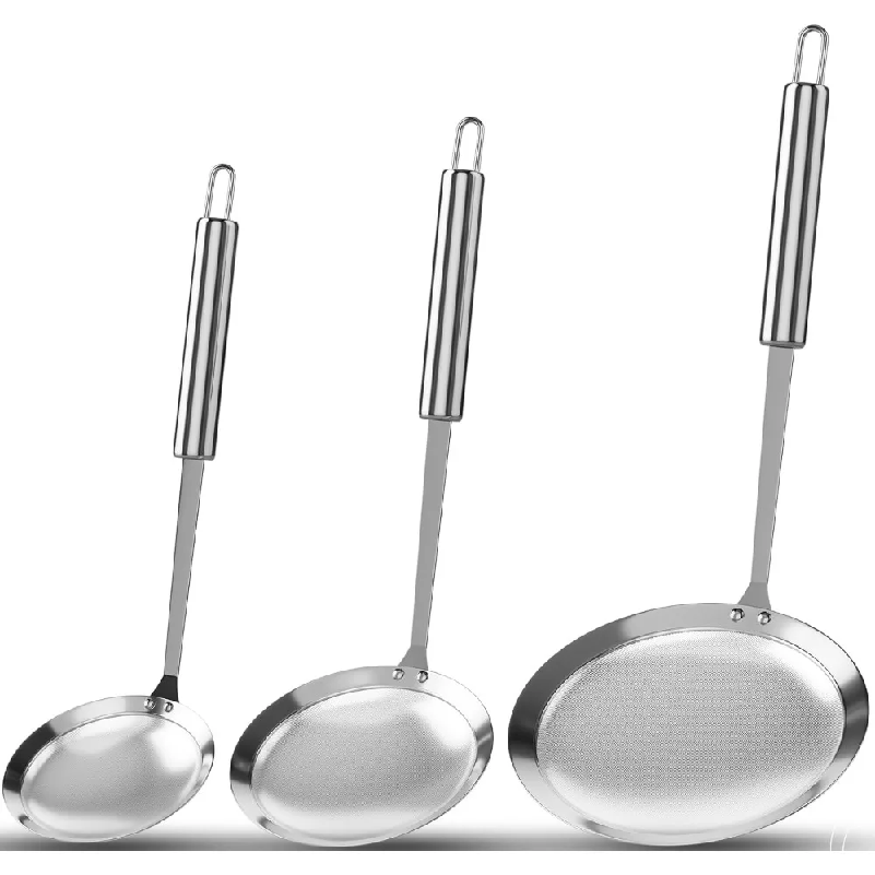 1 Pack Skimmer Spoon 304 Stain - Commercial Kitchen Oil Filter review and price