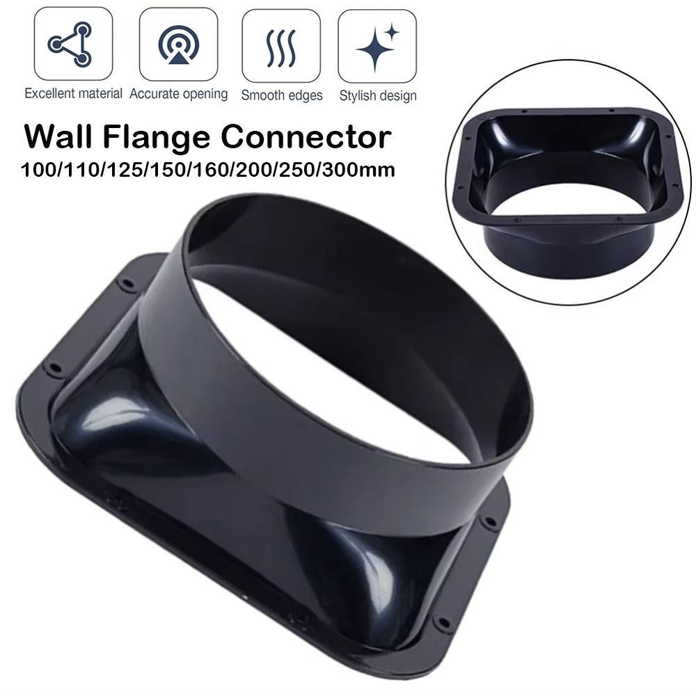 Long Flange Duct Fan Hose Conn - Commercial Kitchen Exhaust Hood review and price