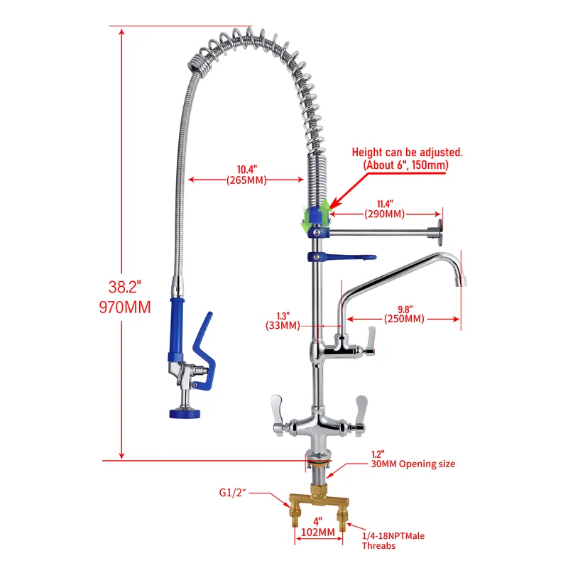 Commercial Kitchen Restaurant  - Commercial Kitchen Taps review and price