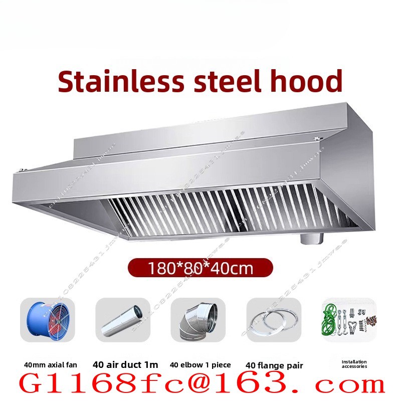 Stainless Steel Exhaust Hood f - Commercial Kitchen Exhaust Hood review and price