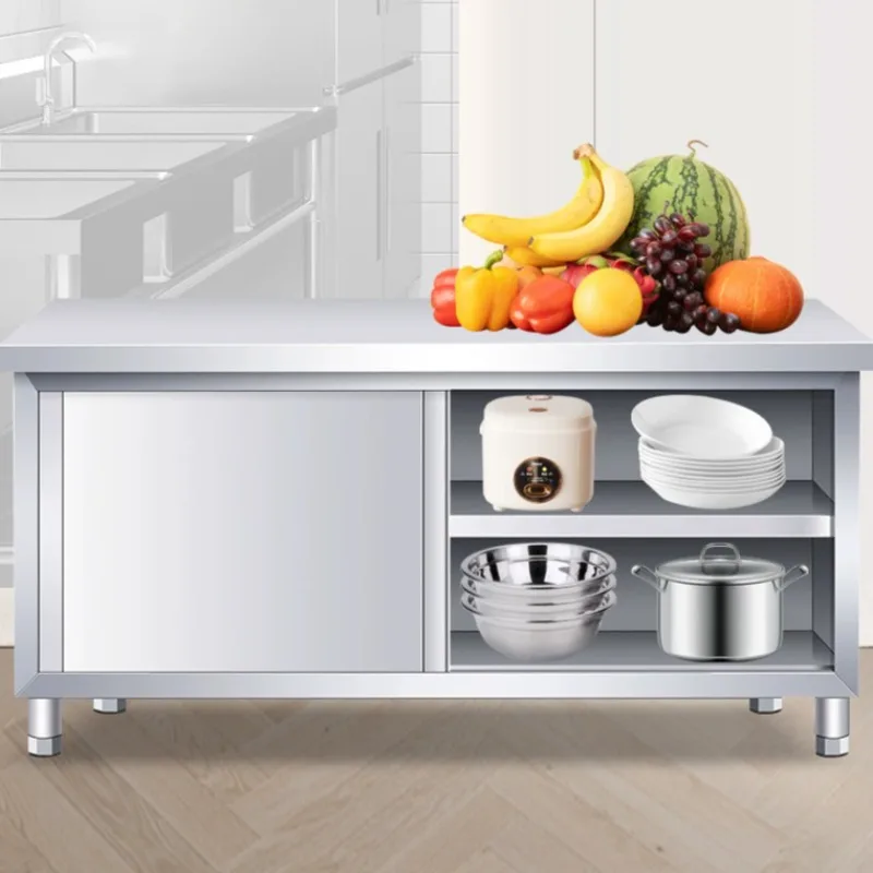 Bar Cart Stainless Steel Kitch - Commercial Kitchen Prep Table With Storage review and price